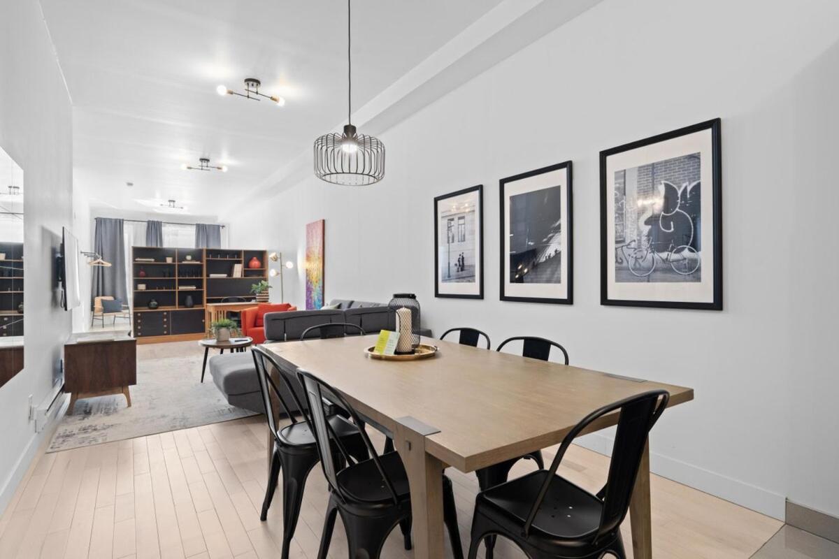 Apartamento New Modern 2bdr In Little Italy Montreal